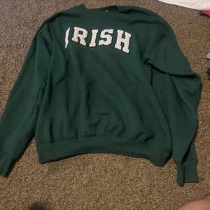 Champion irish varsity sweatshirt
